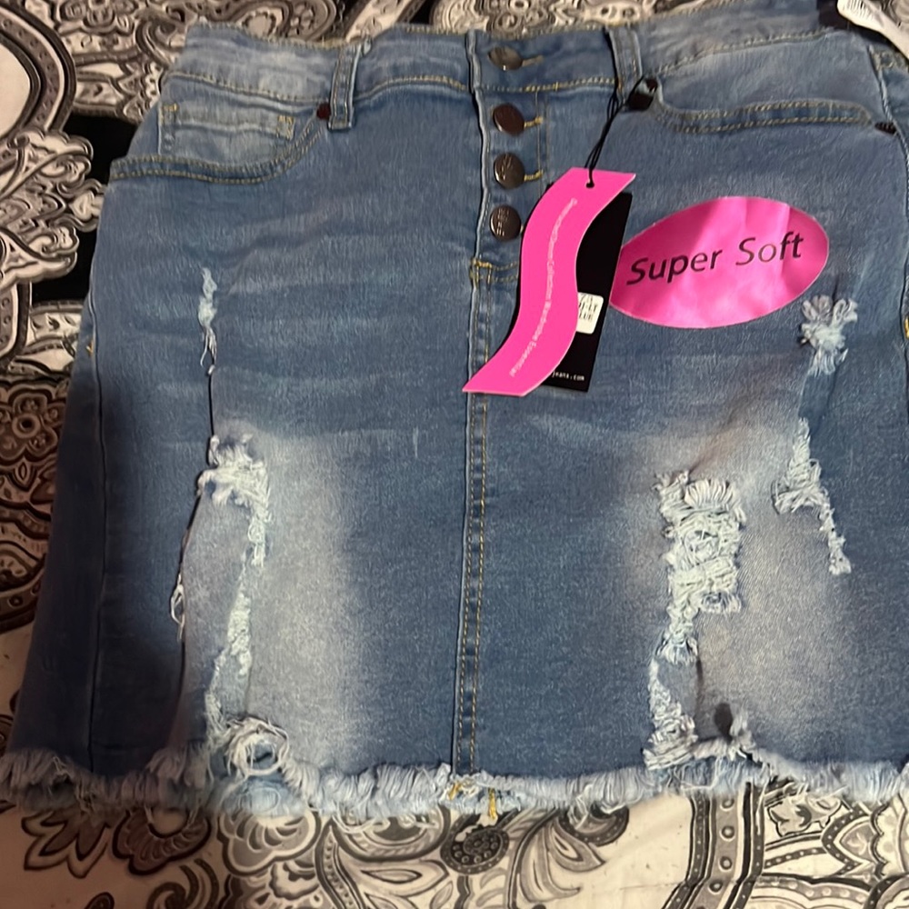 Denim skirt